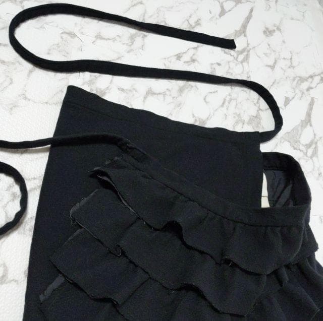 美品★コムデギャルソン★ラップスカート ミニスカート 変形 フリル アーカイブ