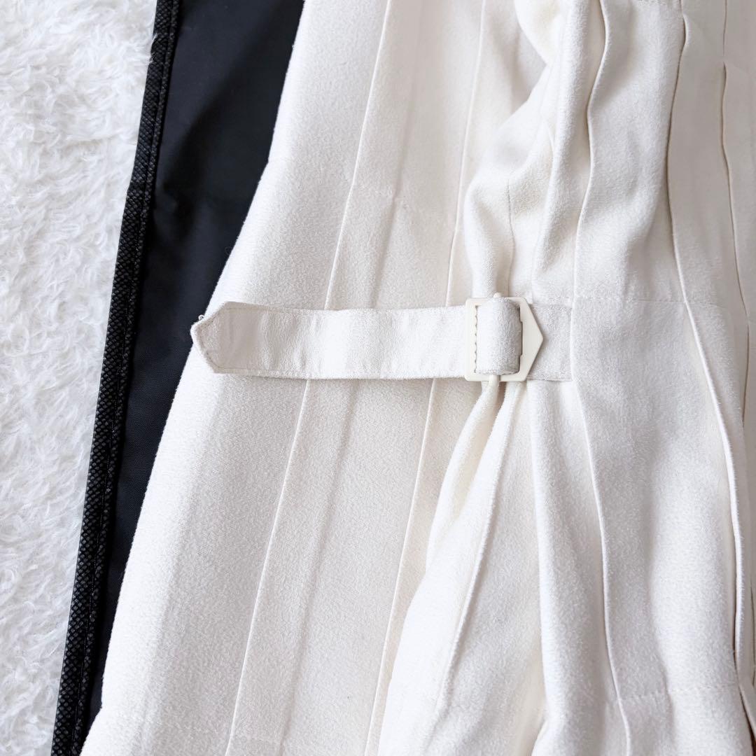 6163 【希少】 イッセイミヤケ プリーツ シャツジャケット クリーム 1