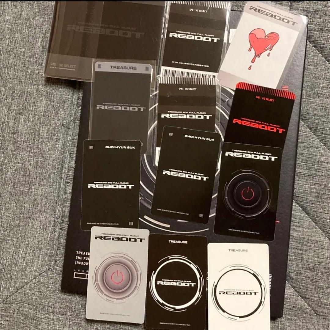 TREASURE トレジャー  REBOOT  ヒョンソク　ラキドロ　トレカ