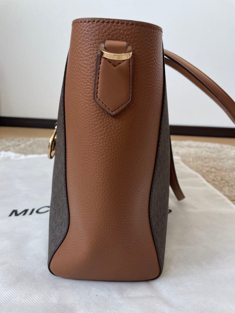 MICHAEL KORS ロゴトートバッグ ブラウン
