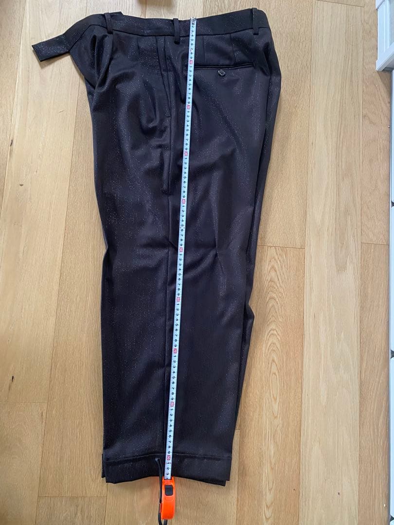 ワコマリア　GUILTY PARTIES ラメ入りスラックス