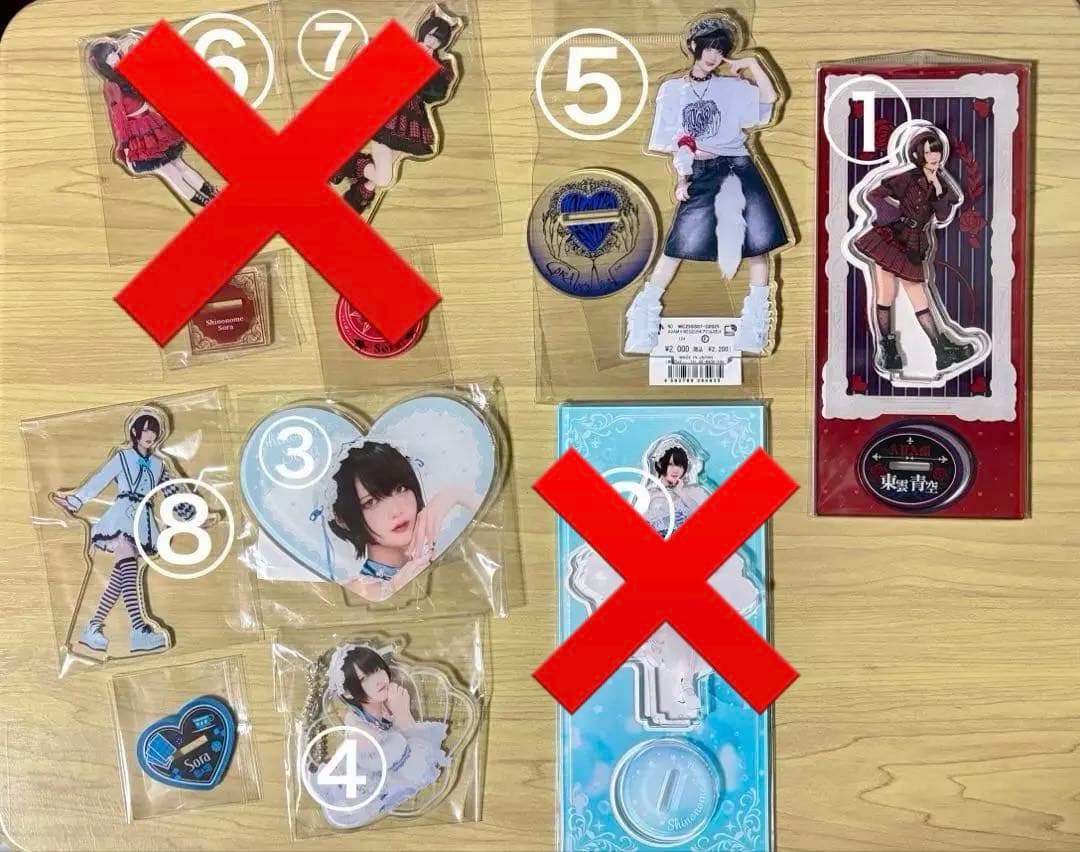 AVAM 東雲青空 アクスタ アクキー まとめ