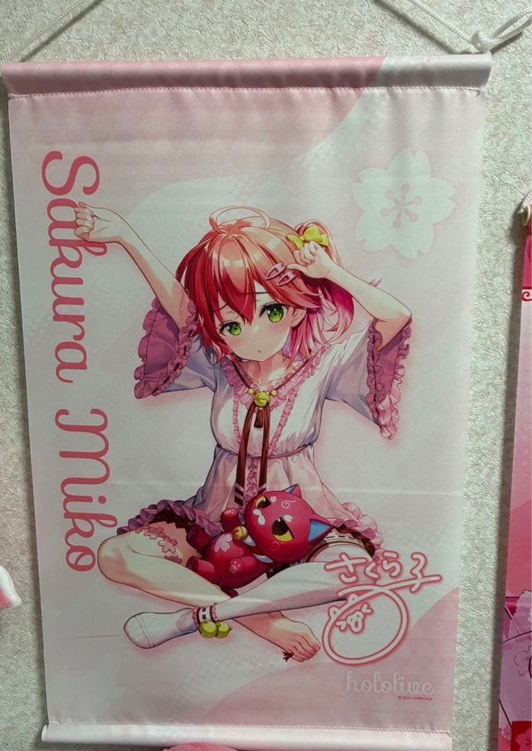 さくらみこ flower rhapsody ほろ～かる　タペストリー　ホロライブ