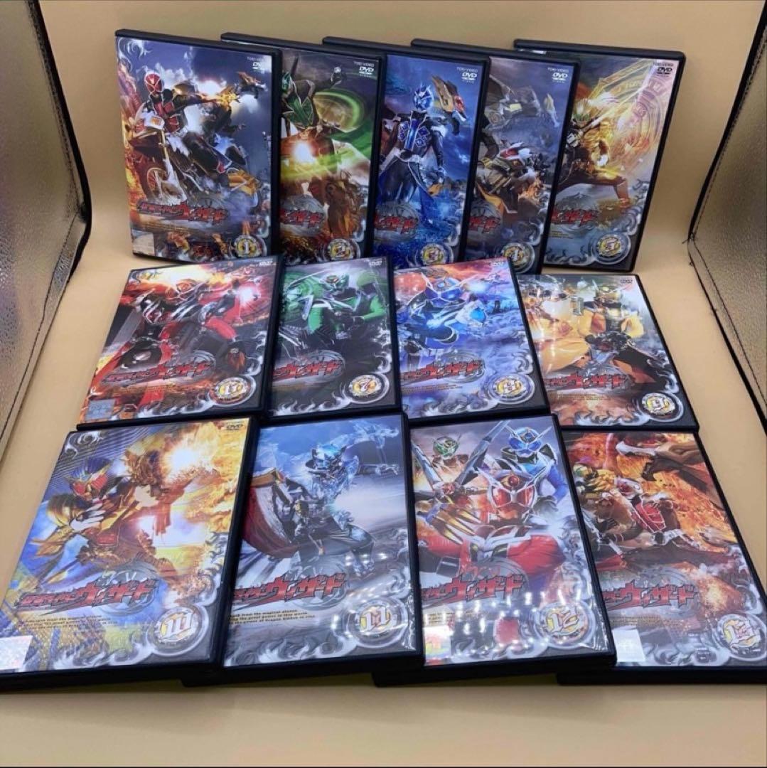 仮面ライダーウィザード　DVD 全13巻＋5巻(劇場版など)