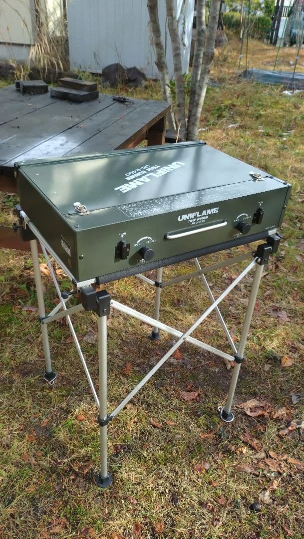 中*樹様 おまけ付き！未使用ユニフレームUS-2000＋コールマンスタンドセット