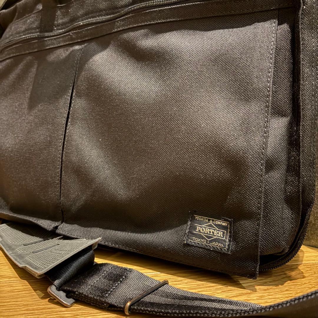 良品✨ポーターテンション ビジネスバッグ2way 2層 A4可 大容量ブラック