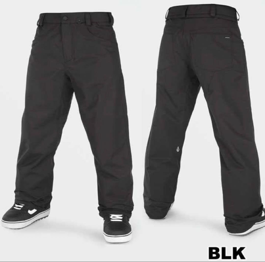 美品　VOLCOM　5-POCKET PANTS　パンツ　ブラック　2XL