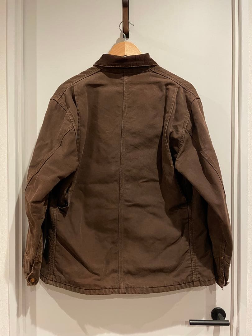 Carhartt ミシガンチョアコート ダークブラウン