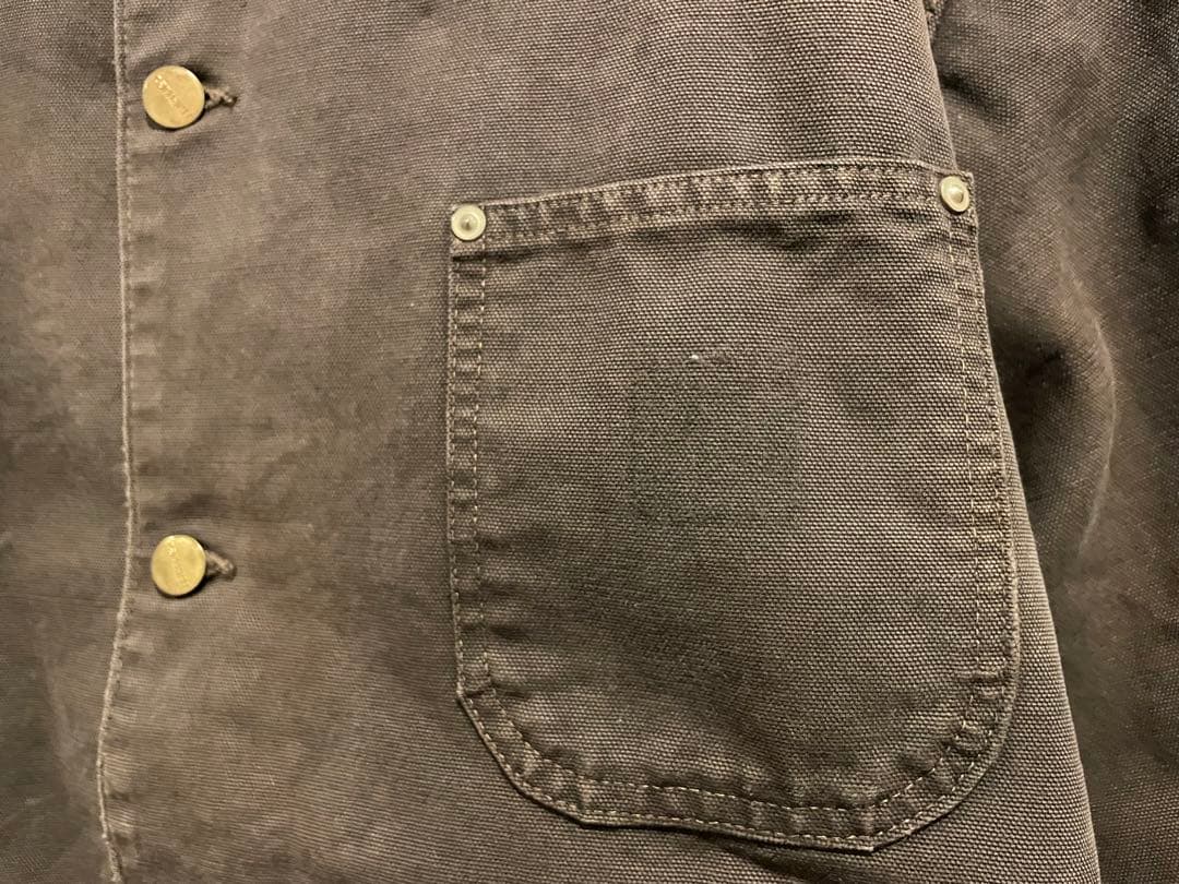 Carhartt ミシガンチョアコート ダークブラウン