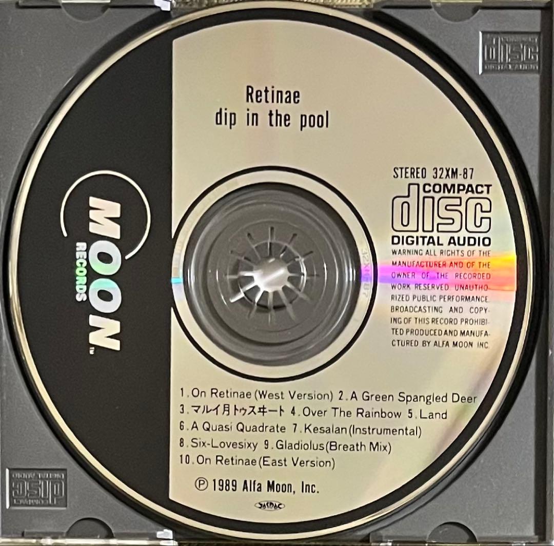 dip in the pool Retinae 甲田益也子 木村達司 佐久間正英