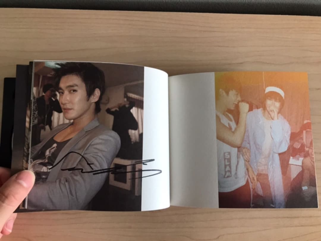 メンバーサイン入り！SUPER JUNIOR the 4th ALBUM