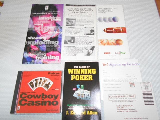 3DO★Cowboy Casino 海外版 外箱付★箱付・説明書付・ソフト付