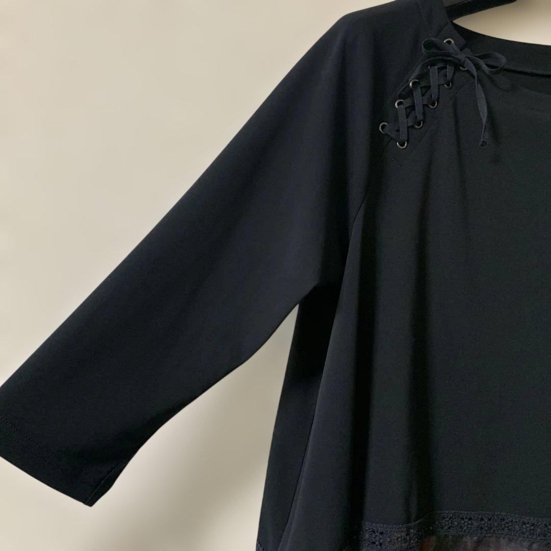 TOKUKO1erVOL裾プリント シンメトリーチュニック