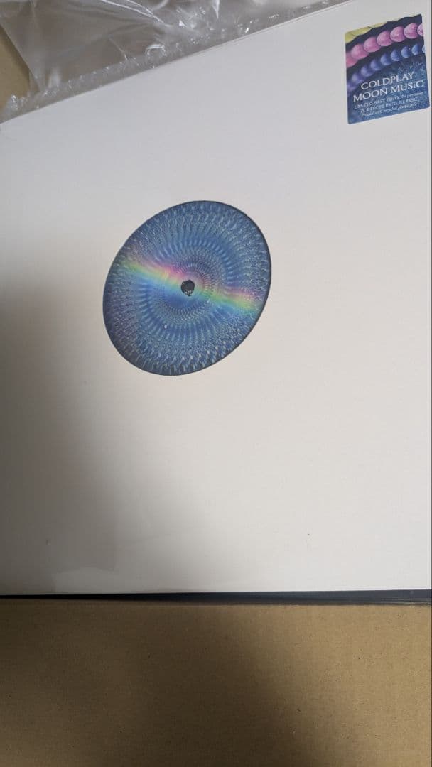 COLDPLAY - MOON MUSIC　zoetrope　限定ピクチャーLP