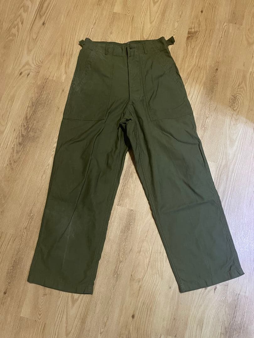 60s ヴィンテージ ミリタリー US ARMY OG107 ベイカーパンツ