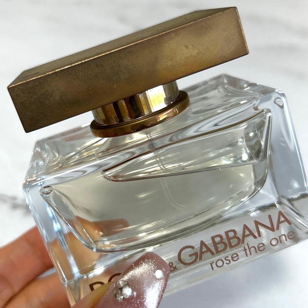 ほぼ満量ドルチェ&ガッバーナ　ローズ　ザ・ワン　オードパルファム　香水　50ml