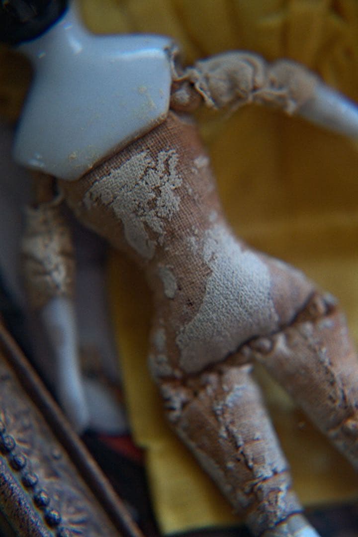 リ*カ様 アンティーク チャイナヘッドドール ミニョネット ミニチュア ブライス