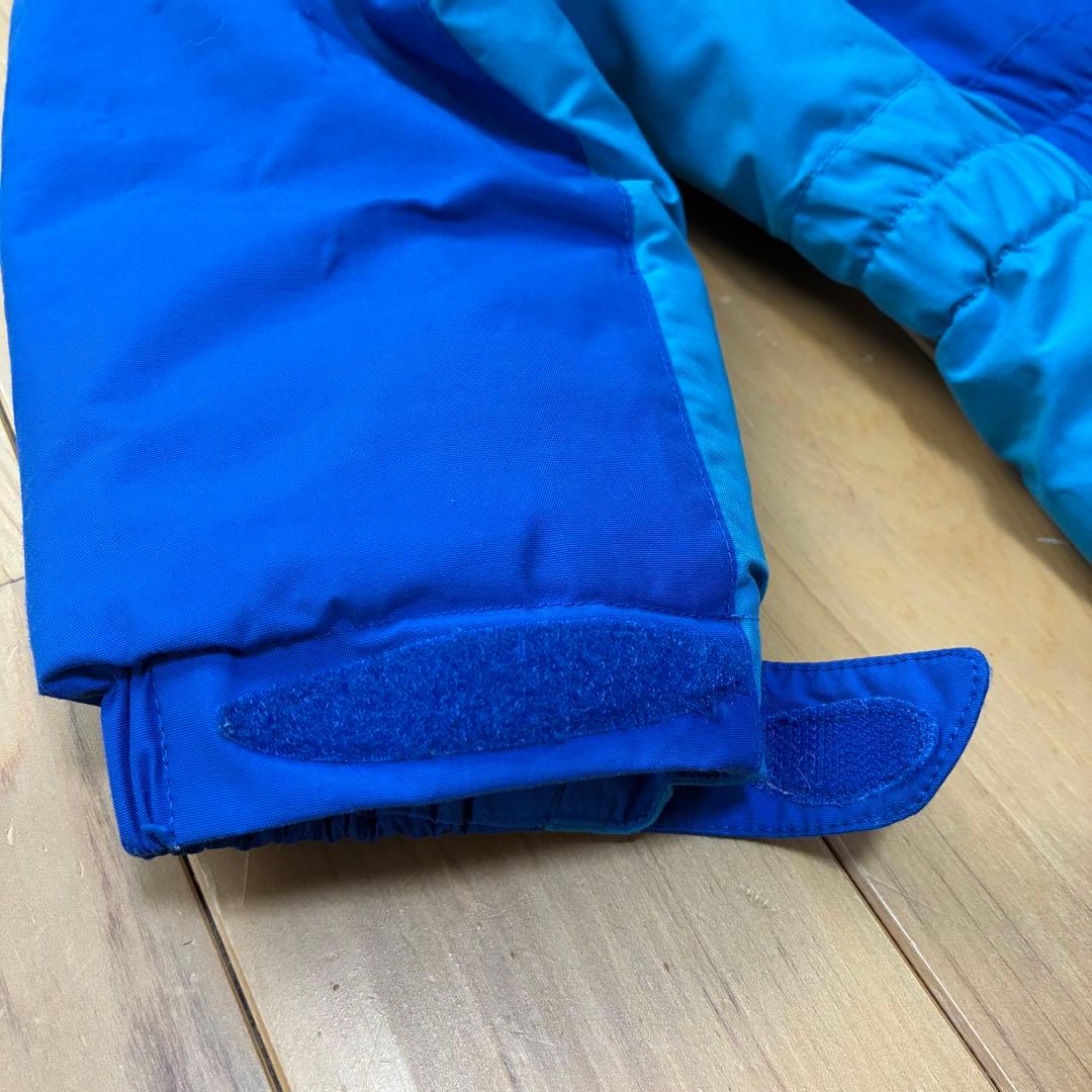 【美品】mont-bell 子ども用スキーウェア 青