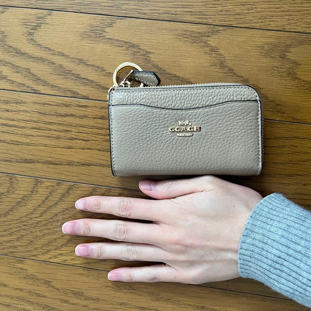 COACH ベージュ ケース、フラグメントケース