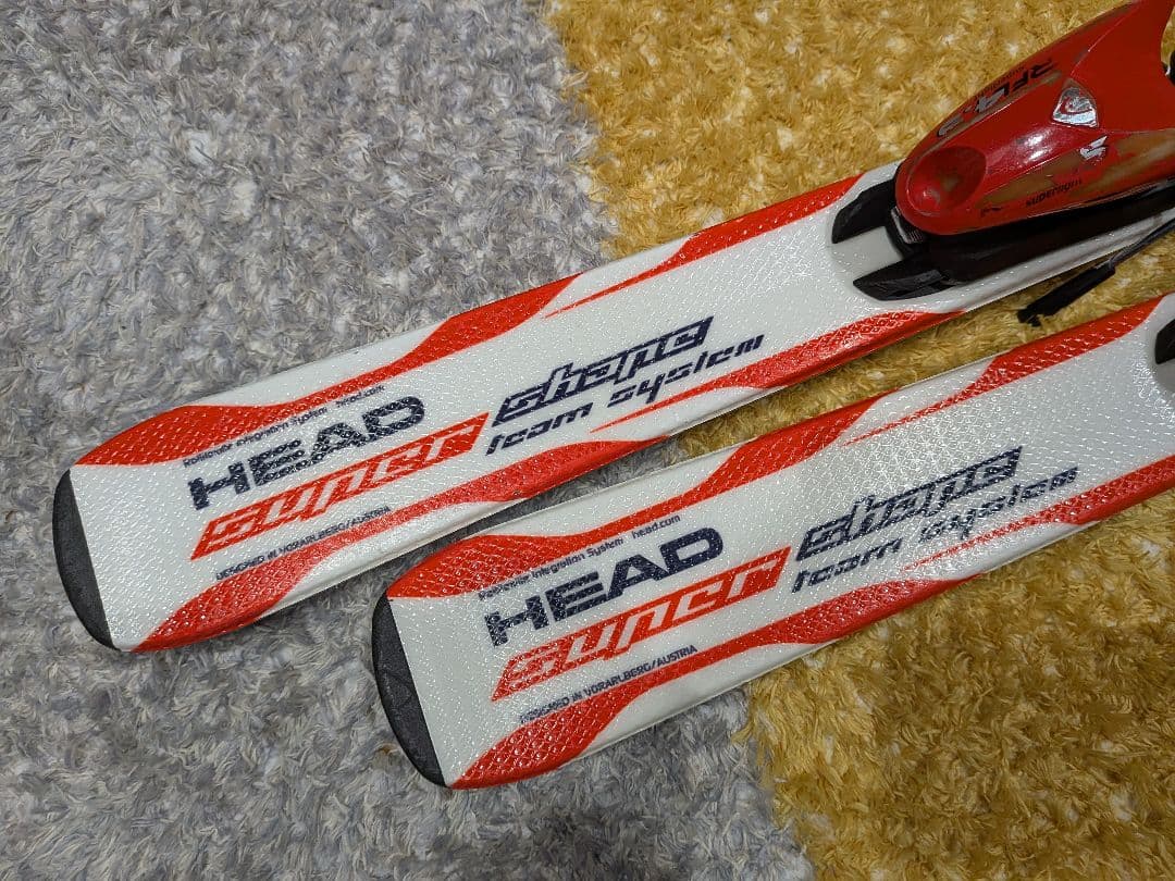 HEAD スキービンディングセット 137cm ジュニア 中〜高学年