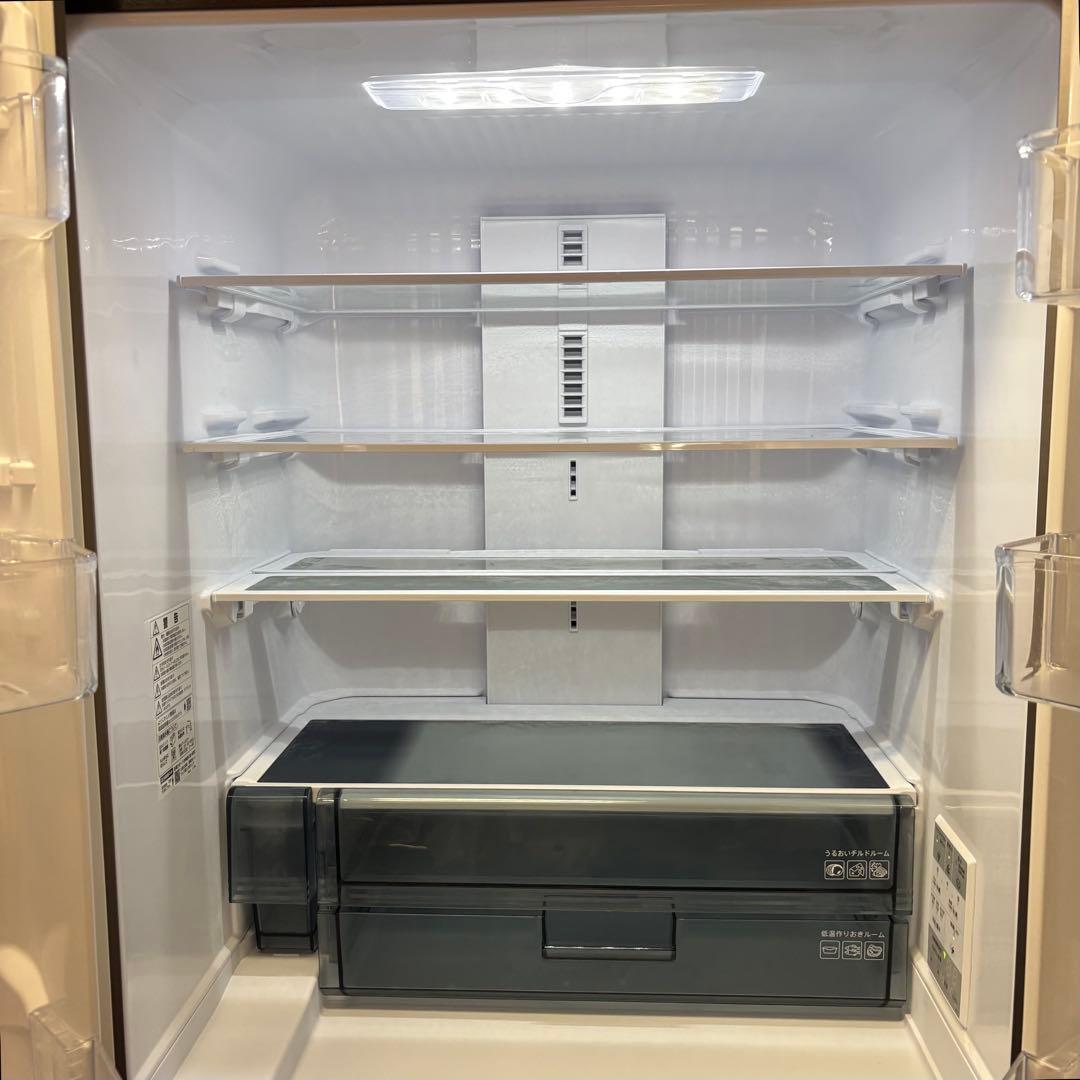 SHARP 冷蔵庫 505L 2024年式 6ドア SJ-MF51M-H