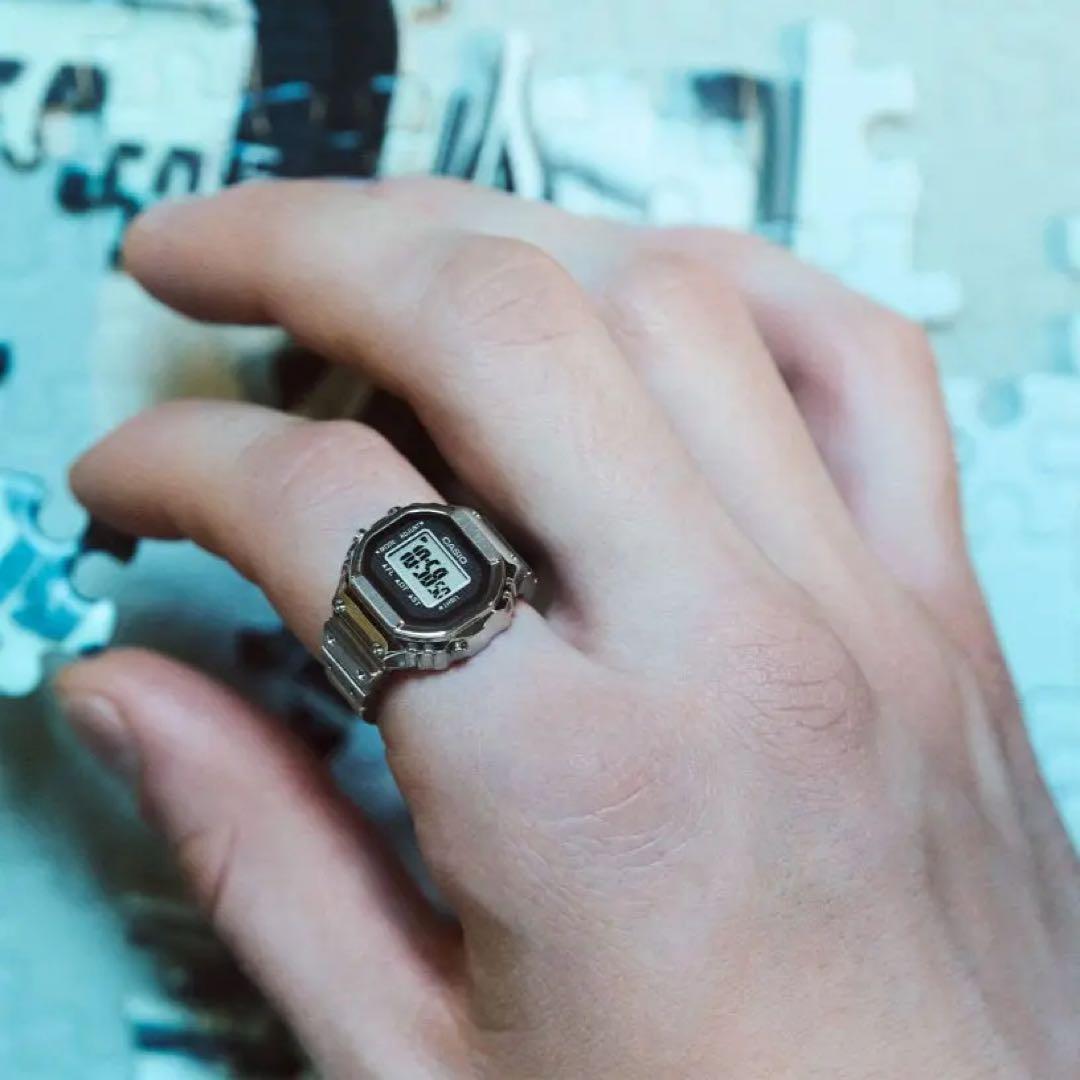 魚*】様 CASIO RING WATCH カシオ リングウォッチ CRW-00