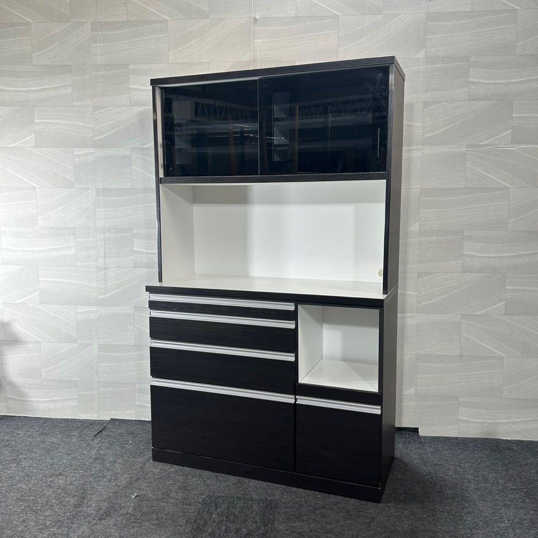 キッチンボード シンプル おしゃれ 幅116cm 格安 家具 d4433 食器棚