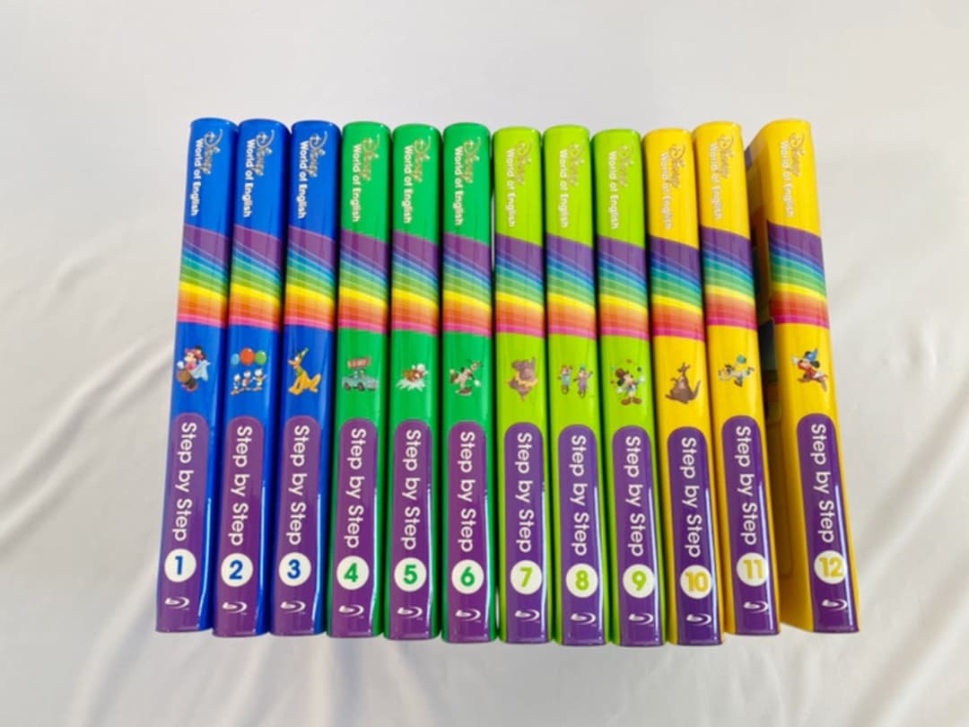 DWE ステップバイステップ ブルーレイ　StepbyStep ディズニー英語