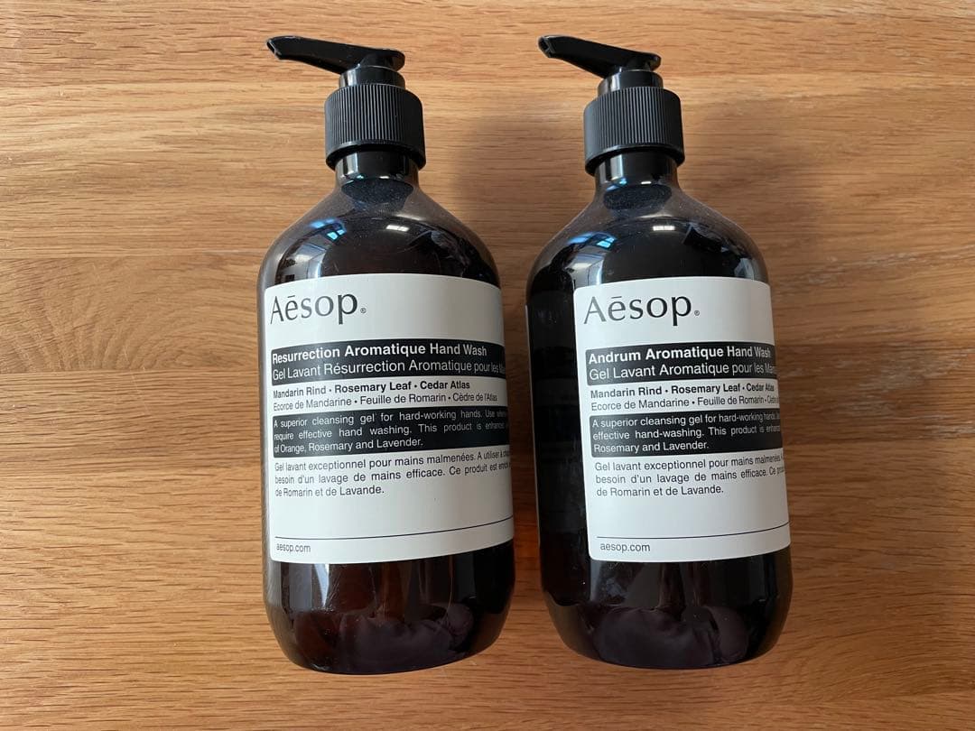 Aesop ハンドウォッシュ　2本セット