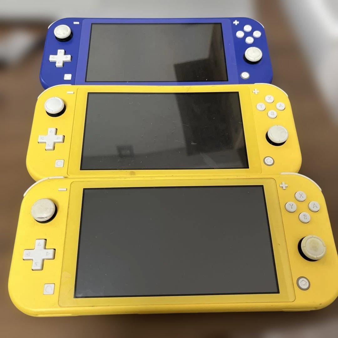 【ジャンク】Nintendo　Switch　Lite　 3台