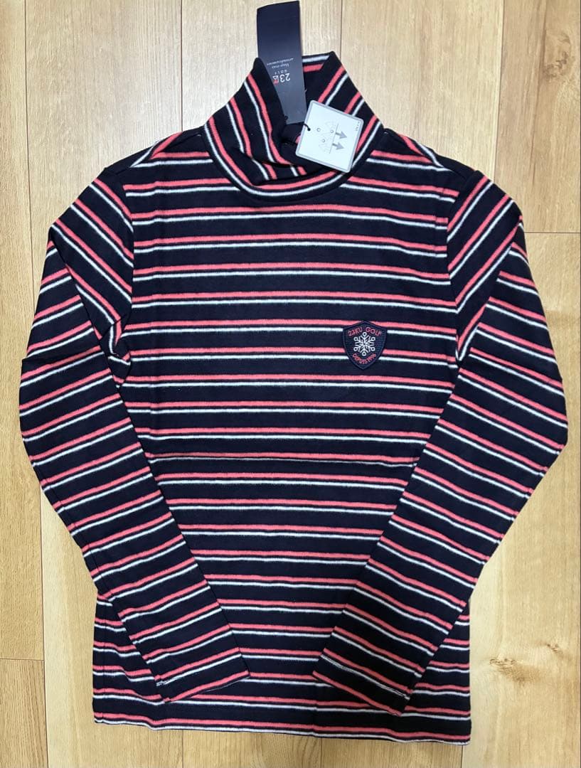 23区ゴルフ長袖カットソー起毛婦人レディースM