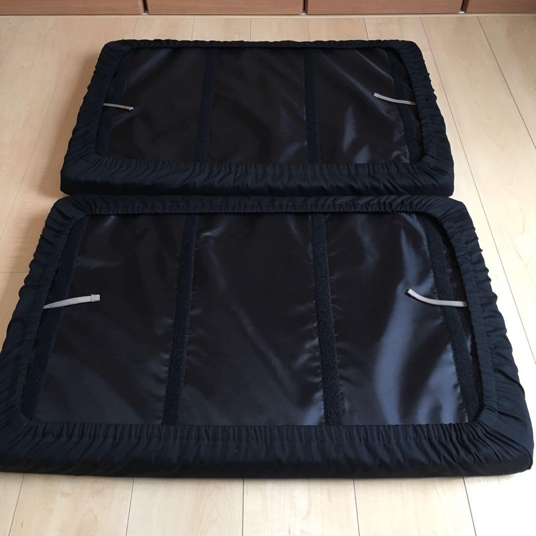 abcさま専用 ブラック ラックソット用 シートカバー スノーピーク 穴あき防止