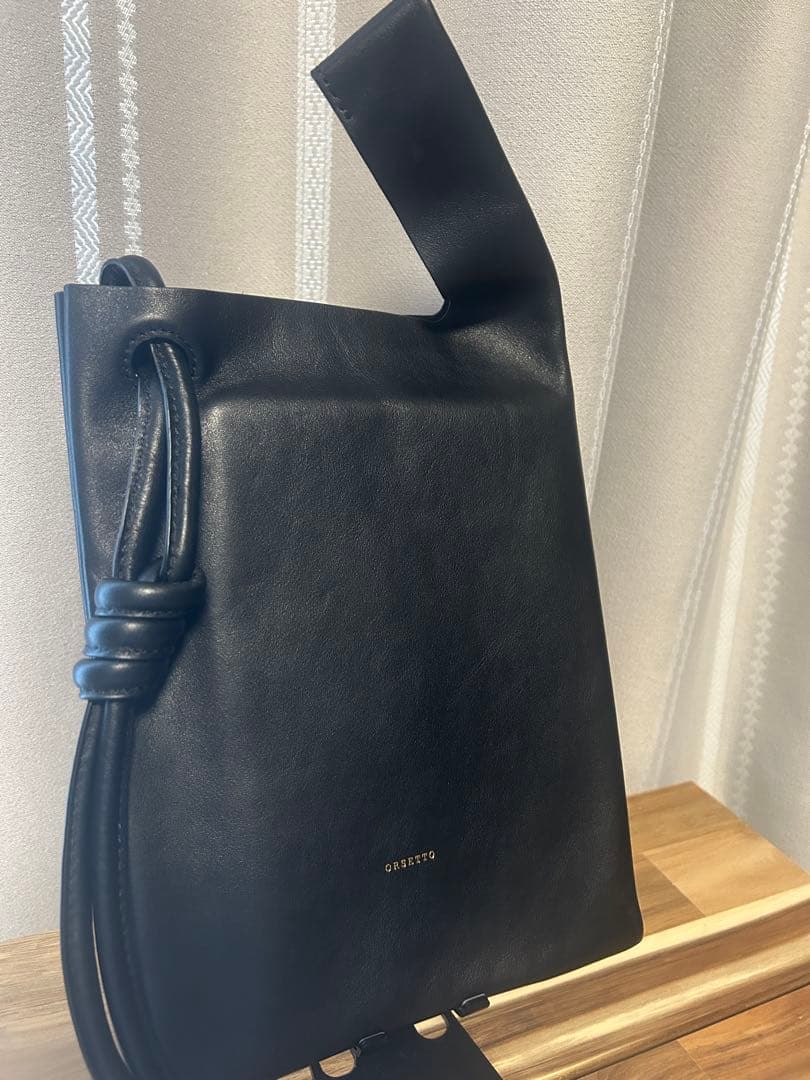 ORSETTO レザーワンハンドルバッグ