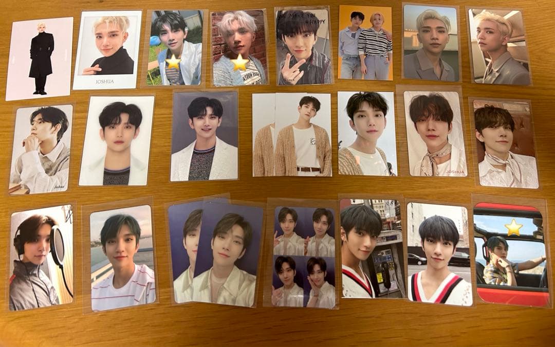 SEVENTEENセブンティーン　죠슈아ジョシュア トレカまとめ売り