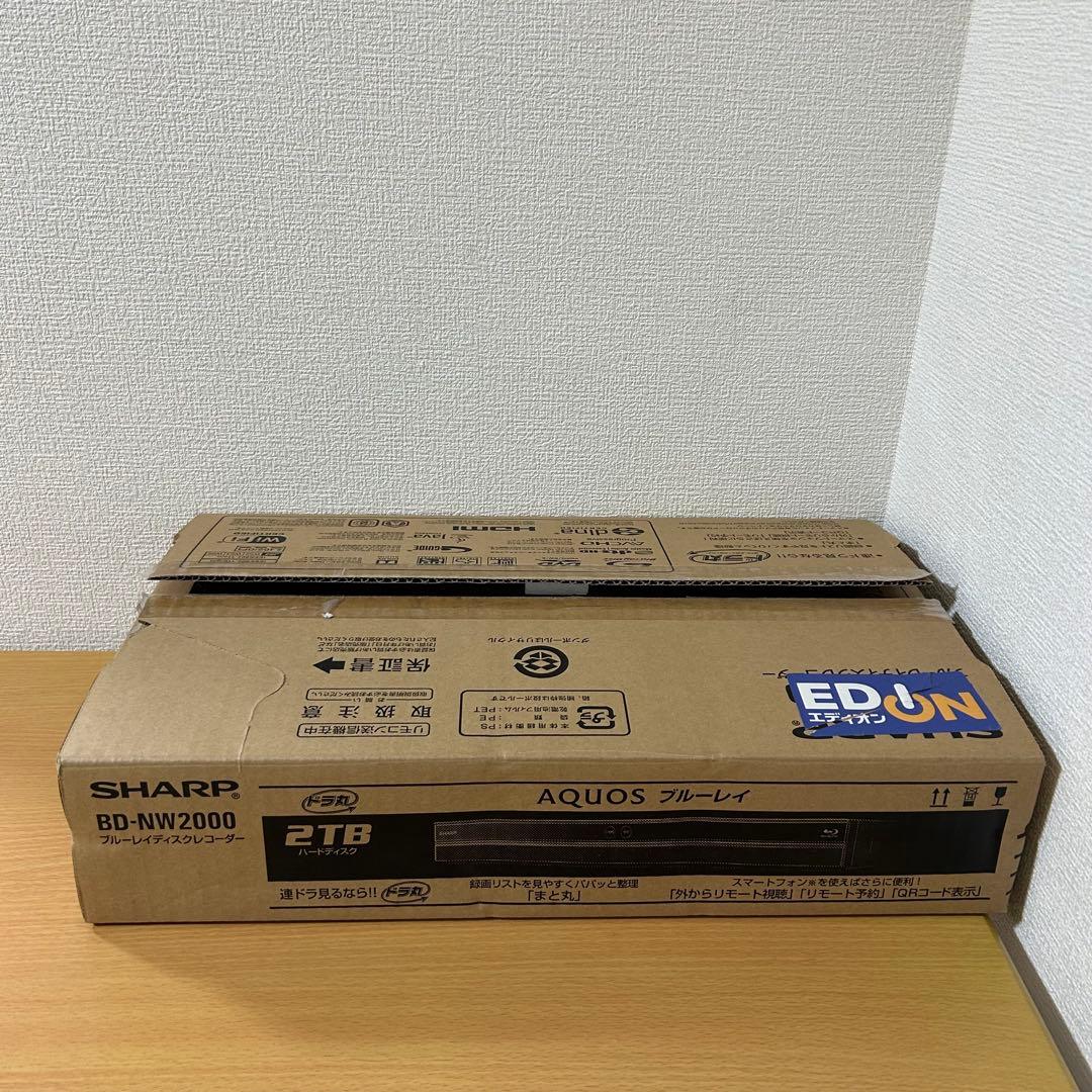 たけし 様シャープ ブルーレイディスクレコーダーBD-NW2000まと丸