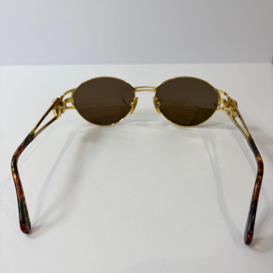 FENDI SL7073 オーバル型サングラス イタリア製 フルリム ケース付