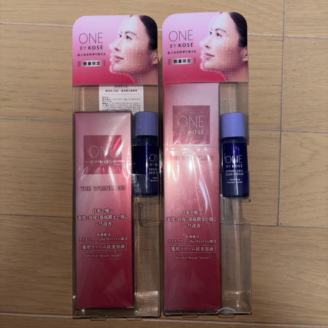 ONE BY KOSE THEWRINKLESS2個セット