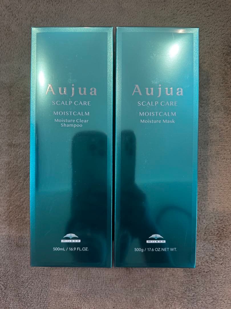 Aujua スカルプケア モイストカーム シャンプー&マスク