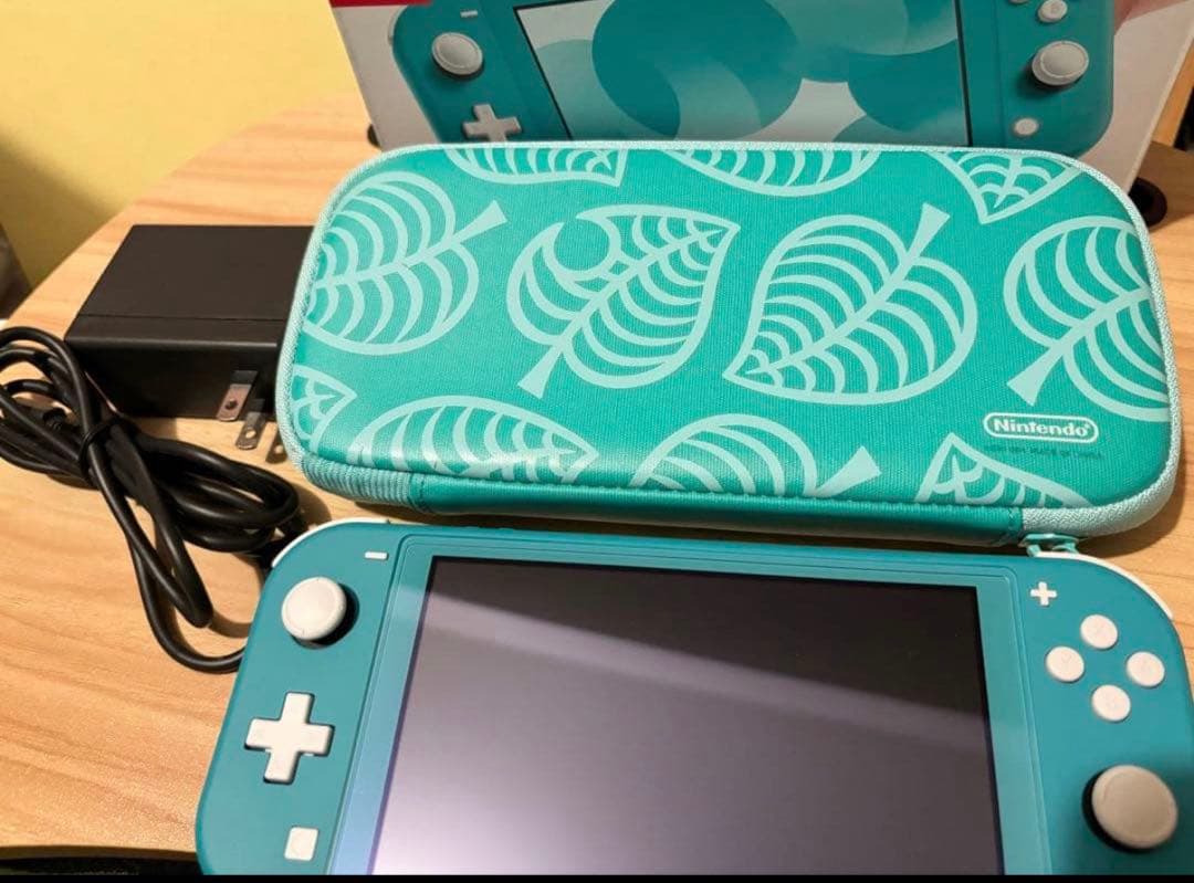 【外箱+ケース付】Nintendo Switch Lite ターコイズ 本体
