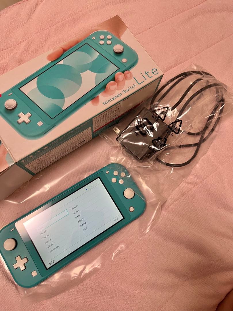 中古Nintendo Switch Lite 箱•充電器あり