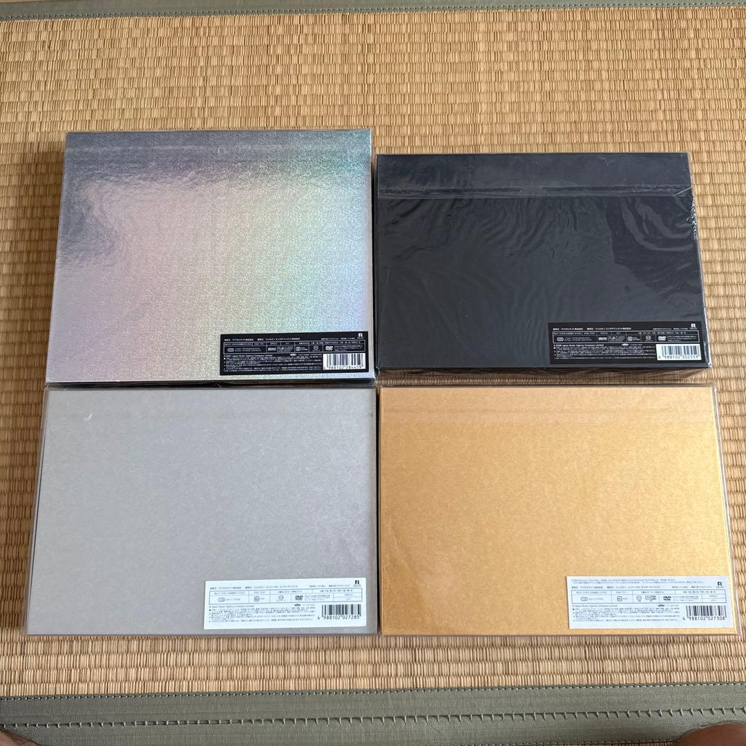 X JAPAN DVD 全4BOX 初回限定生産