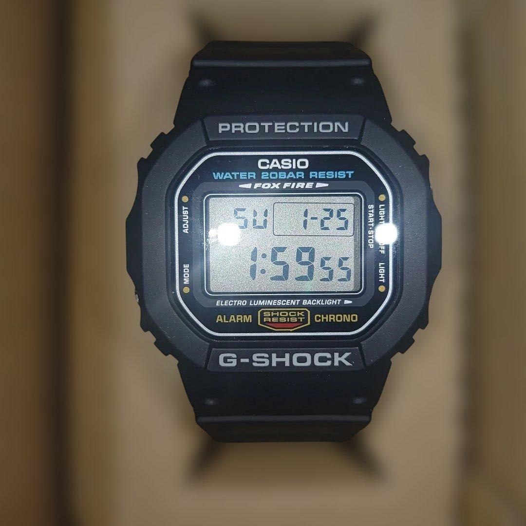 未使用/G-SHOCK DW-5600E-1
