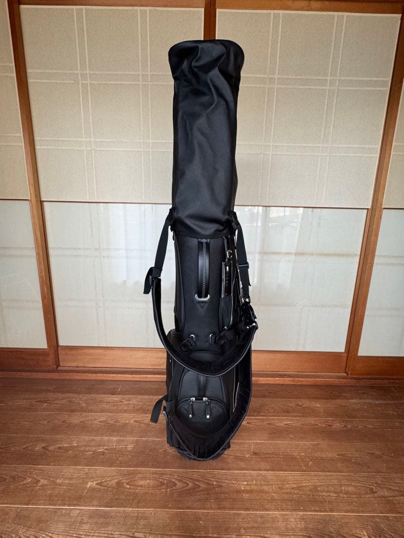 vessel ベゼル　ゴルフバッグ　7.5型　ブラック