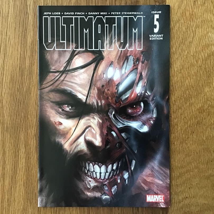 アルティメイタム #5 レア表紙　DellOtto アメコミリーフ 2冊