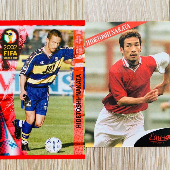 中田英寿、トッティ、海外、サッカーカード