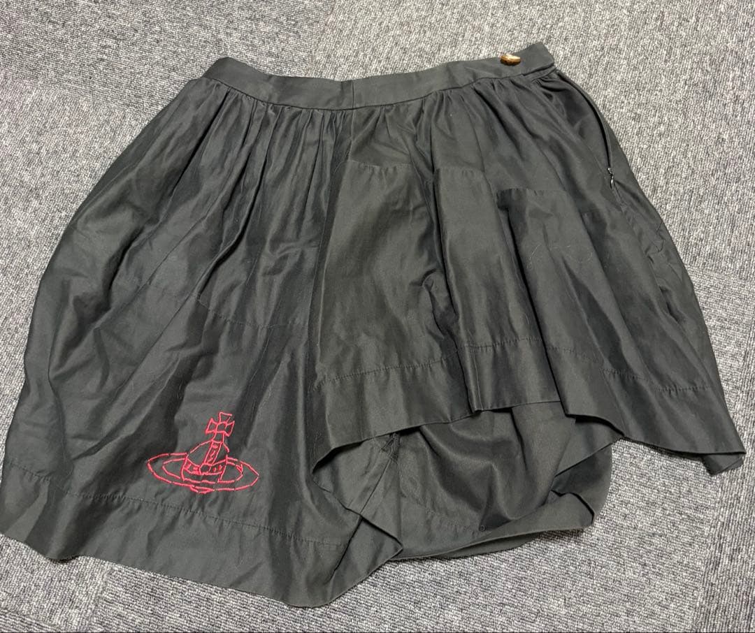 ヴィヴィアンウエストウッドレッドレーベル　変形　ミニ　スカート