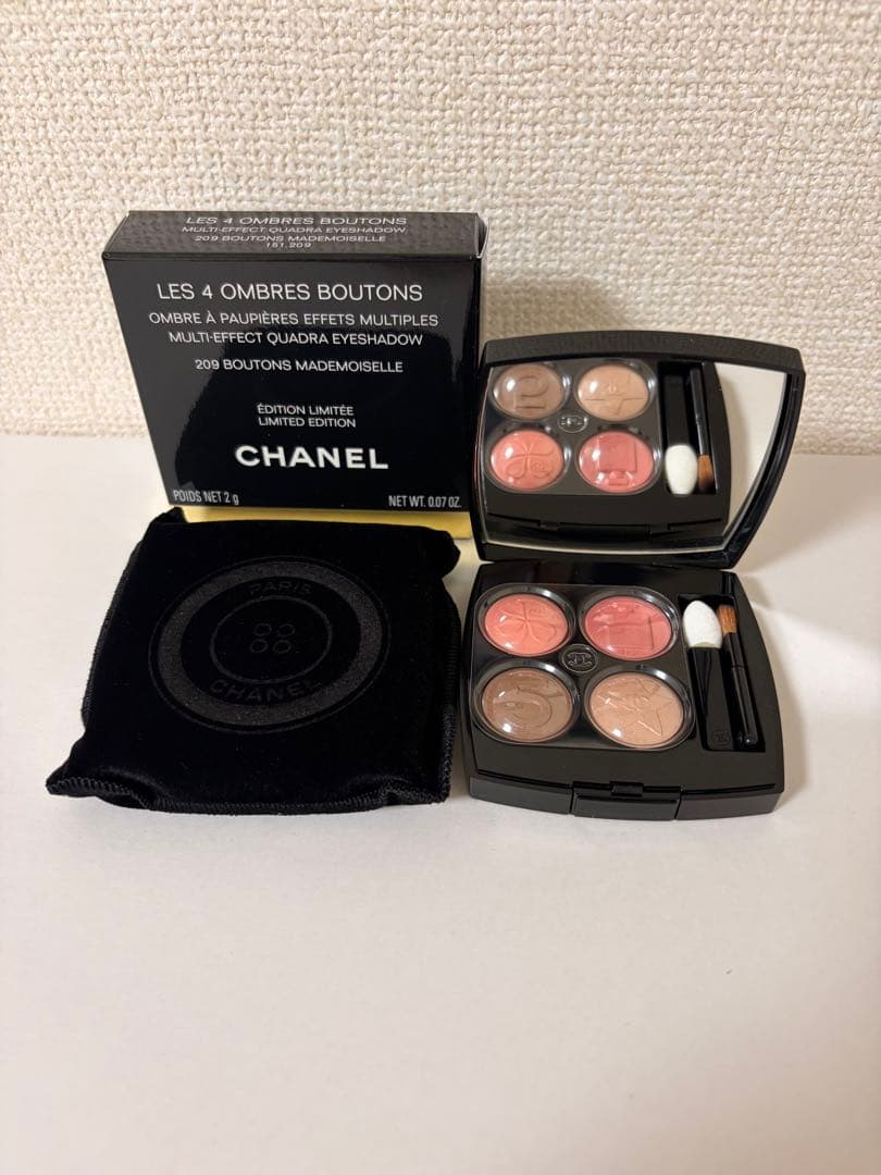 CHANEL レ キャトル オンブル ブトン 209 ブトン マドモアゼル 他