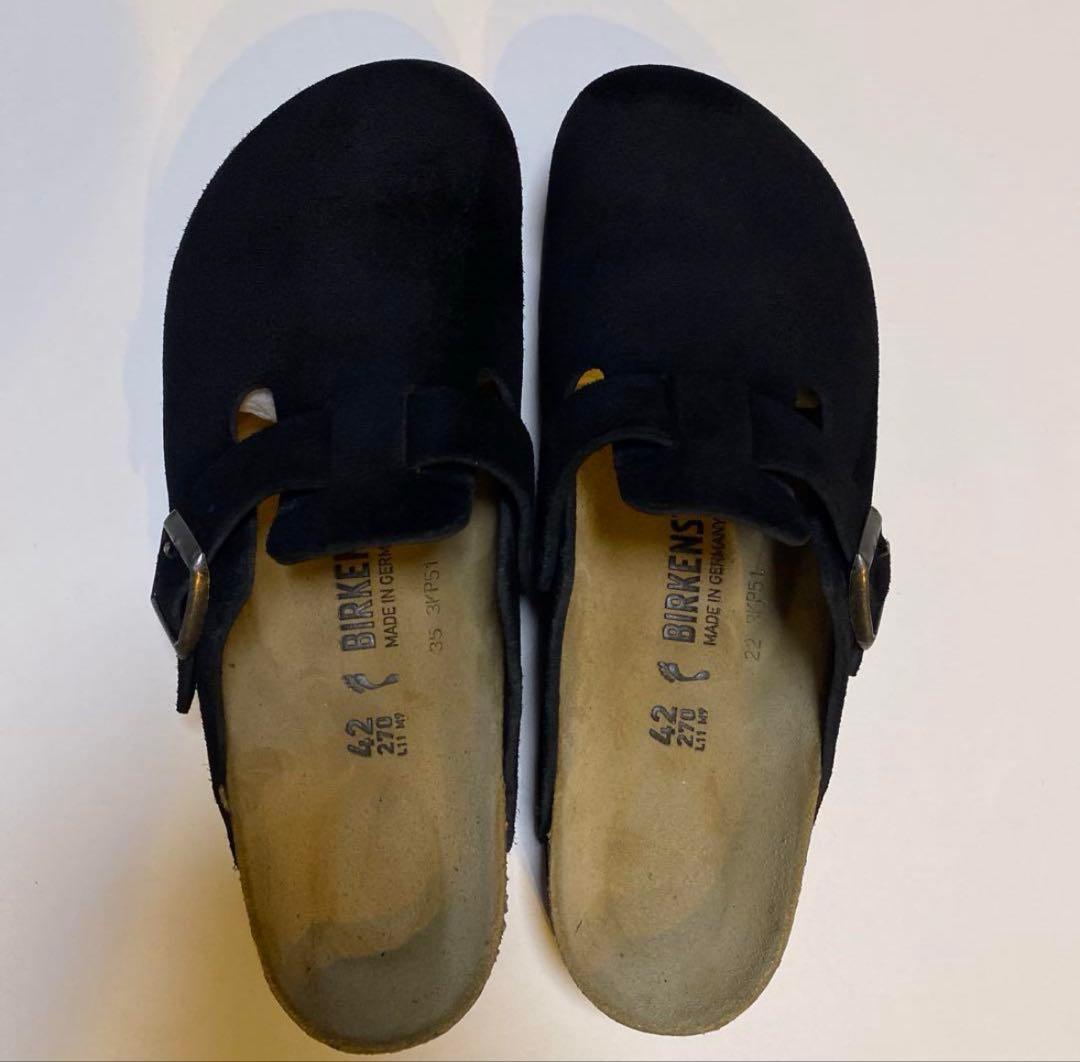 Birkenstock 黒 サンダル 42