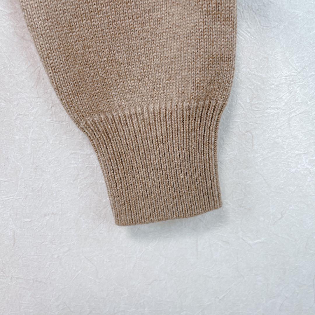 新品２４FW archivio カシミヤ100％ハイネックセーター 38号