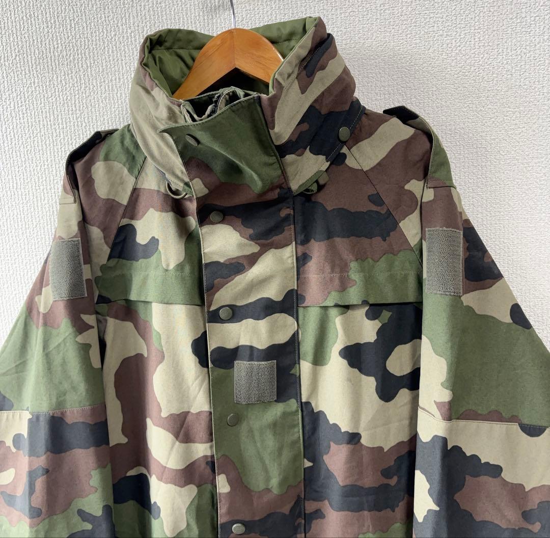 フランス軍 CCEカモ ウォータープルーフ ジャケット ナイロン ゴアテックス